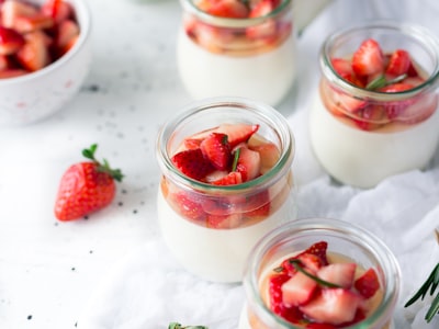 Panna Cotta ai Frutti di Bosco